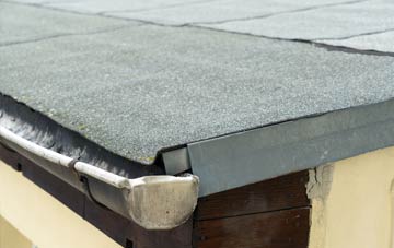 repair or replace Nether Exe flat roofing?